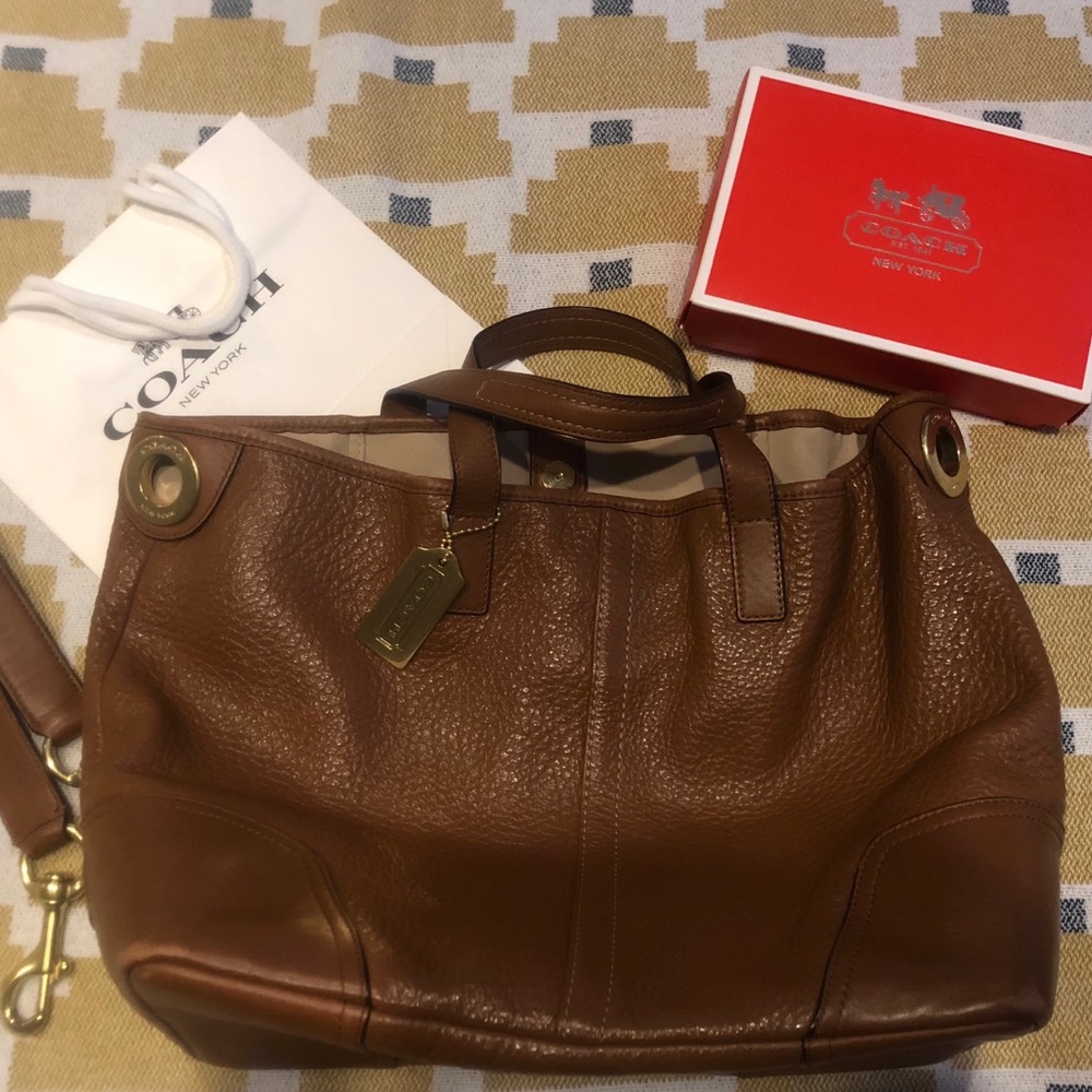 Authentic hobo style coach purse